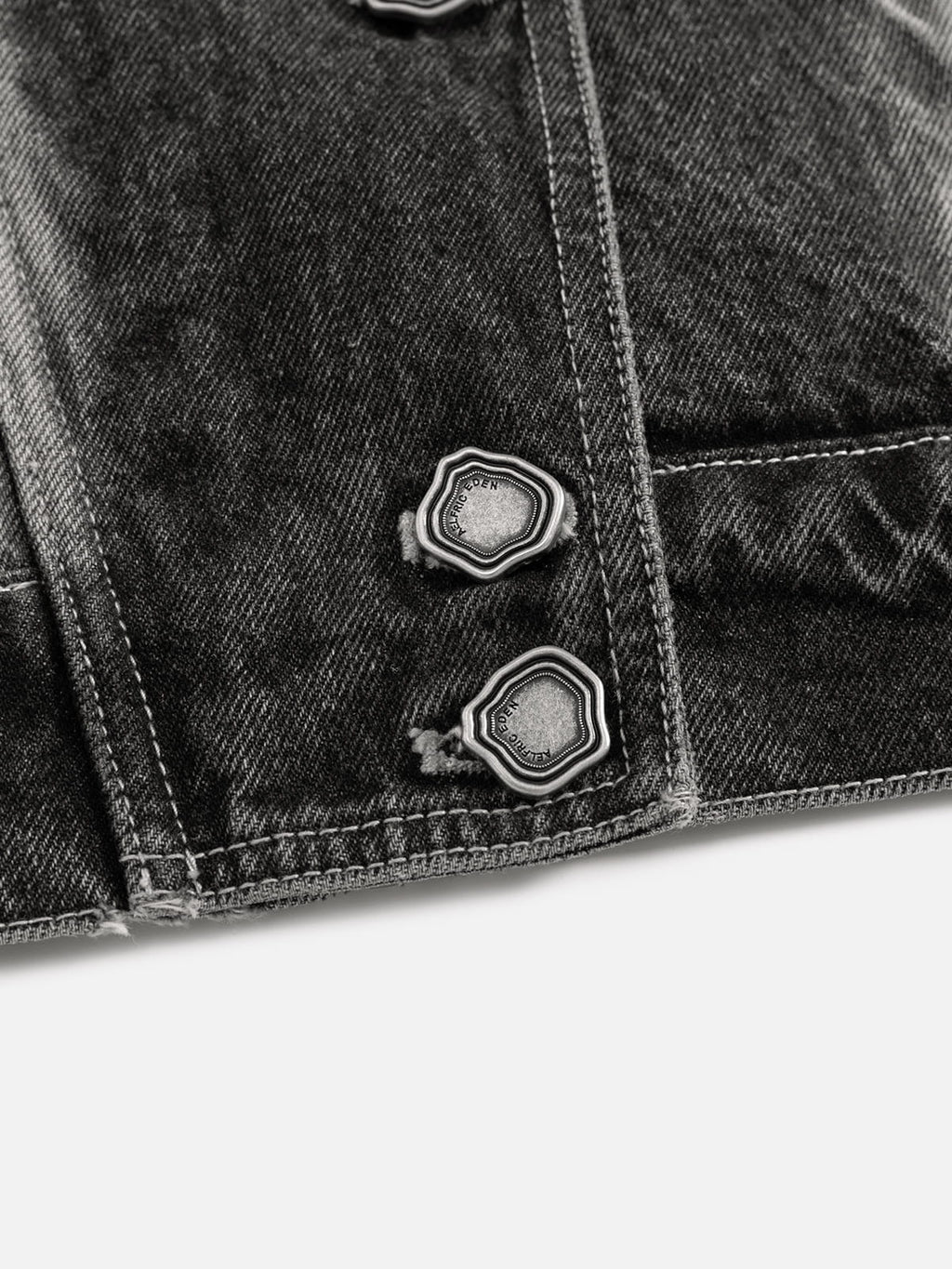 Aelfric Eden Super Boxy Washed Denim Vest