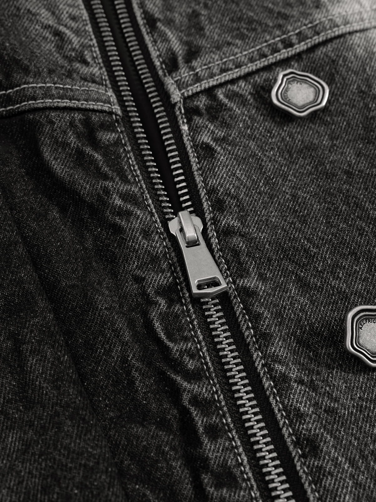 Aelfric Eden Super Boxy Washed Denim Vest