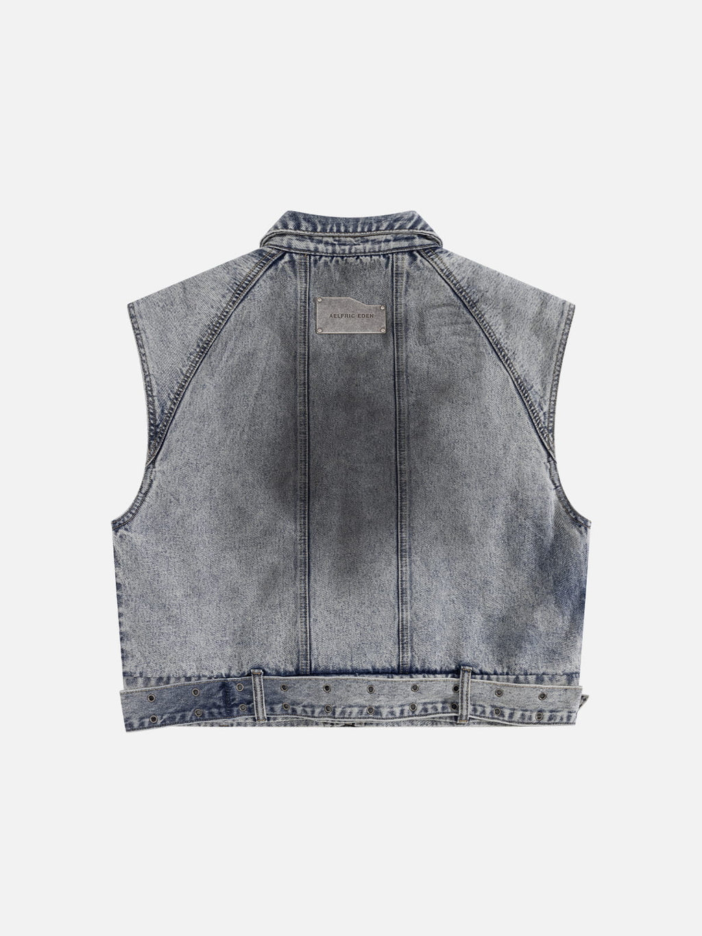 Aelfric Eden Super Boxy Fireman Clasp Denim Vest