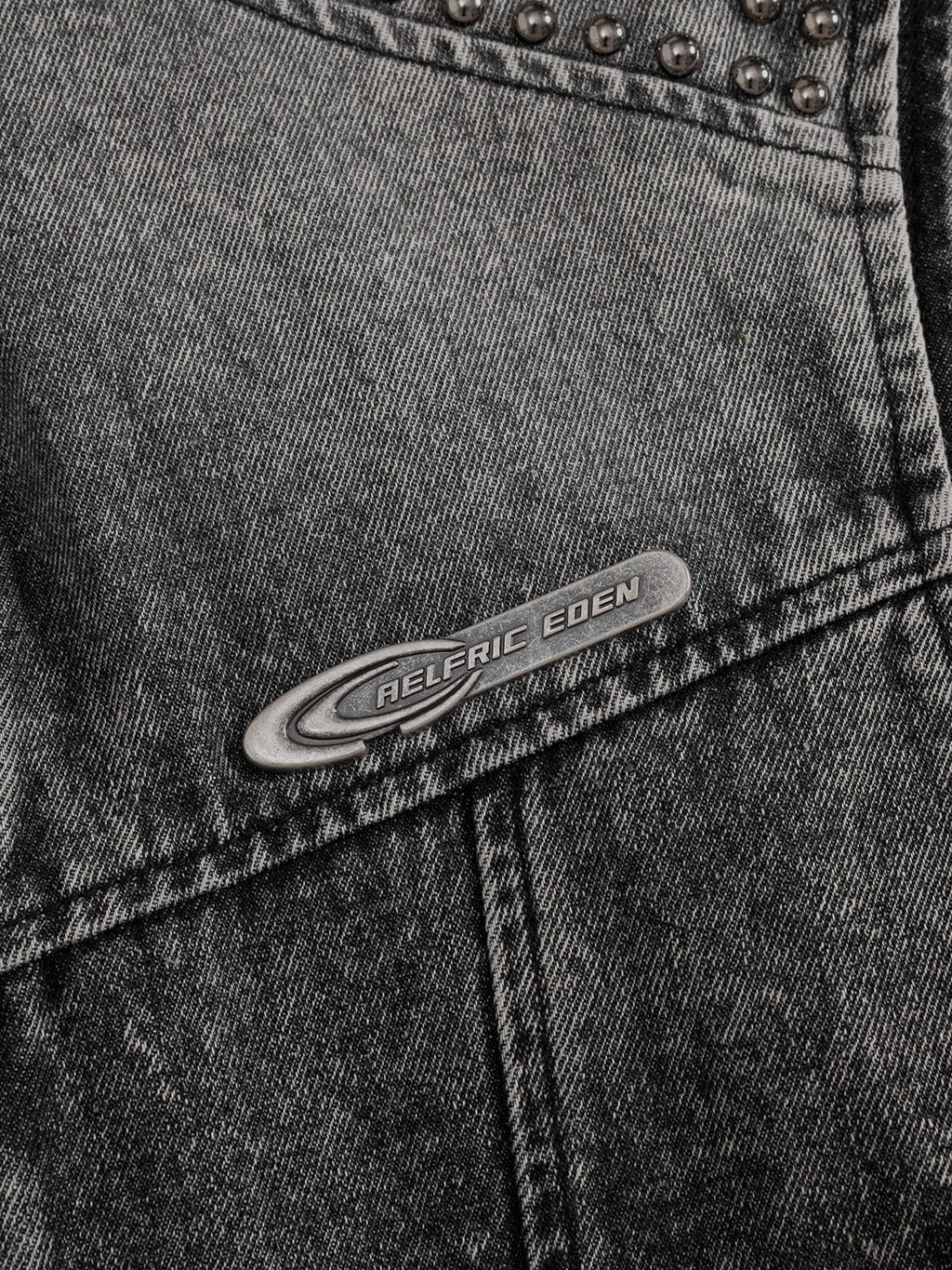 Aelfric Eden Super Boxy Fireman Clasp Denim Vest