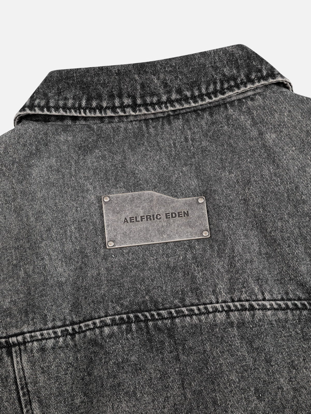 Aelfric Eden Super Boxy Fireman Clasp Denim Vest