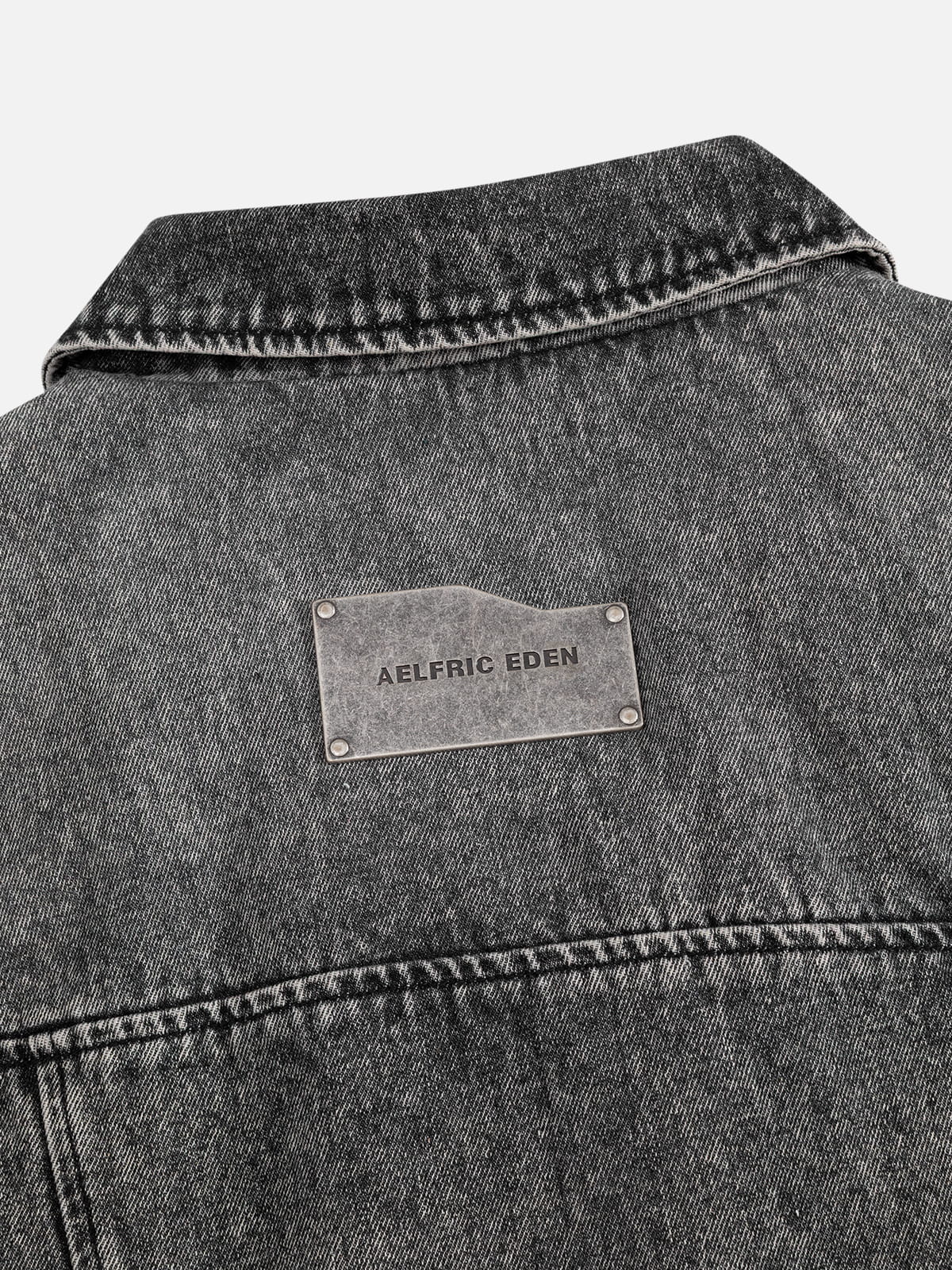 Aelfric Eden Super Boxy Fireman Clasp Denim Vest