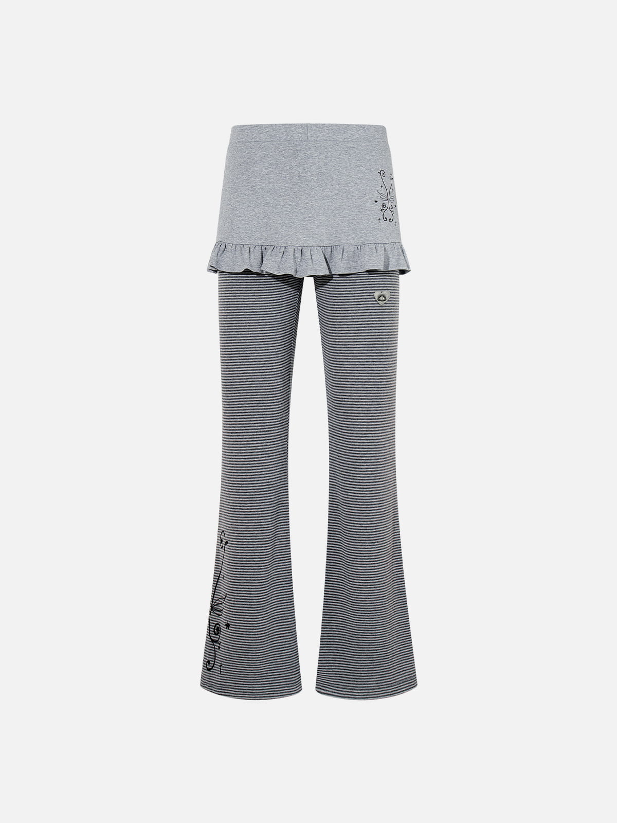 Aelfric Eden Stripe Layered Bootcut Pants