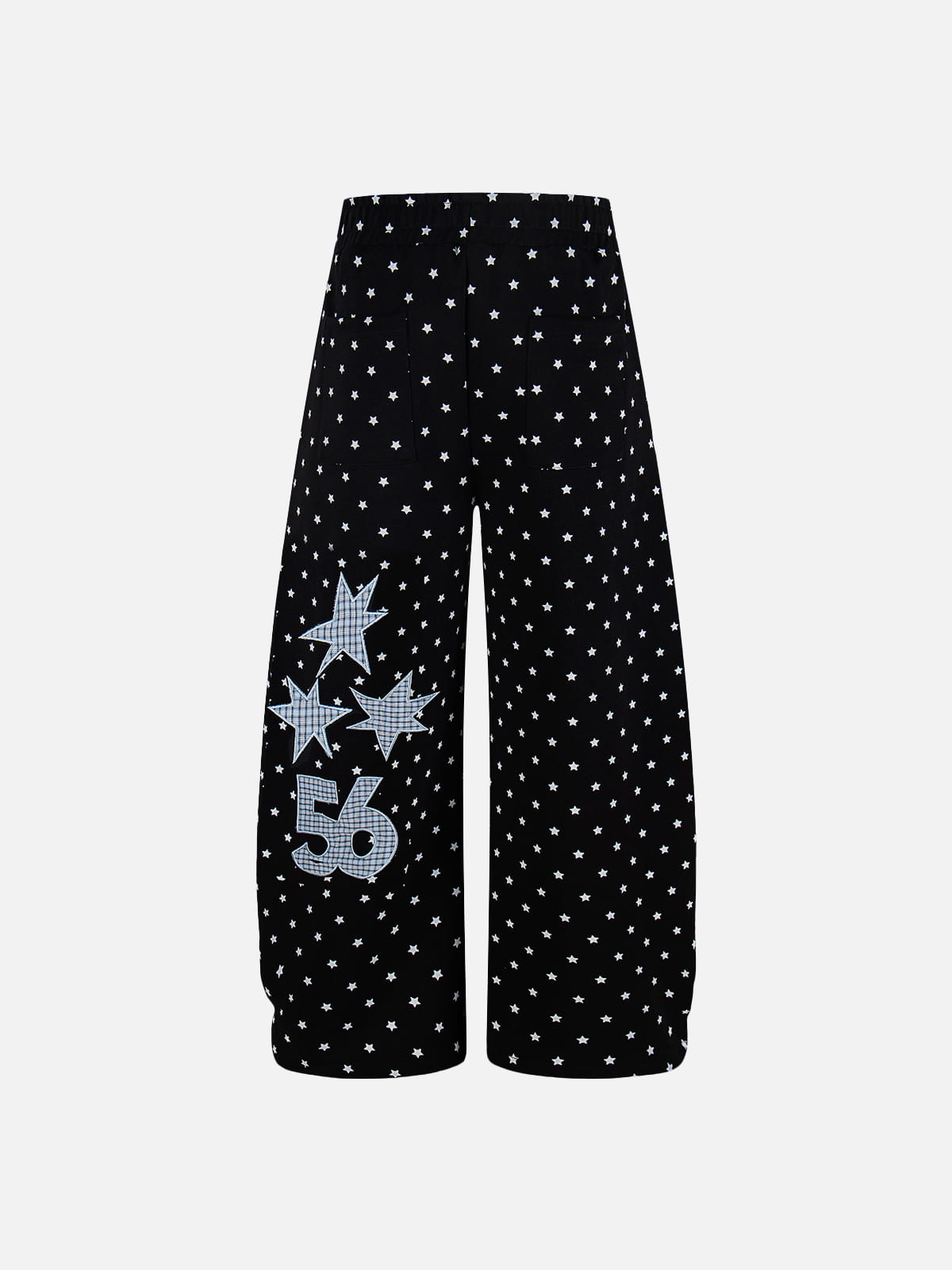 Aelfric Eden Star Print Baggy Barrel Sweatpants