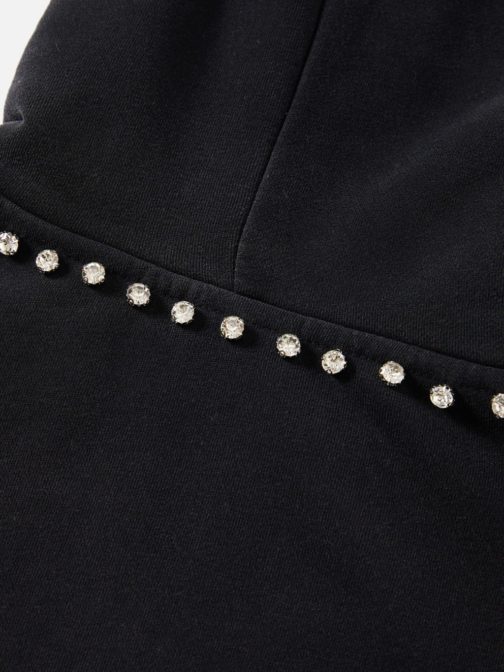 Aelfric Eden Distressed Rhinestone Zip Up Hoodie