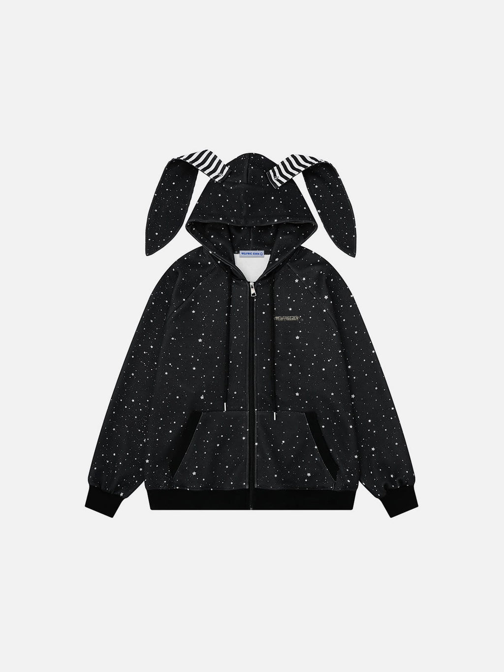 Aelfric Eden Bunny Ear Zip Up Hoodie