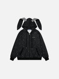 Aelfric Eden Bunny Ear Zip Up Hoodie