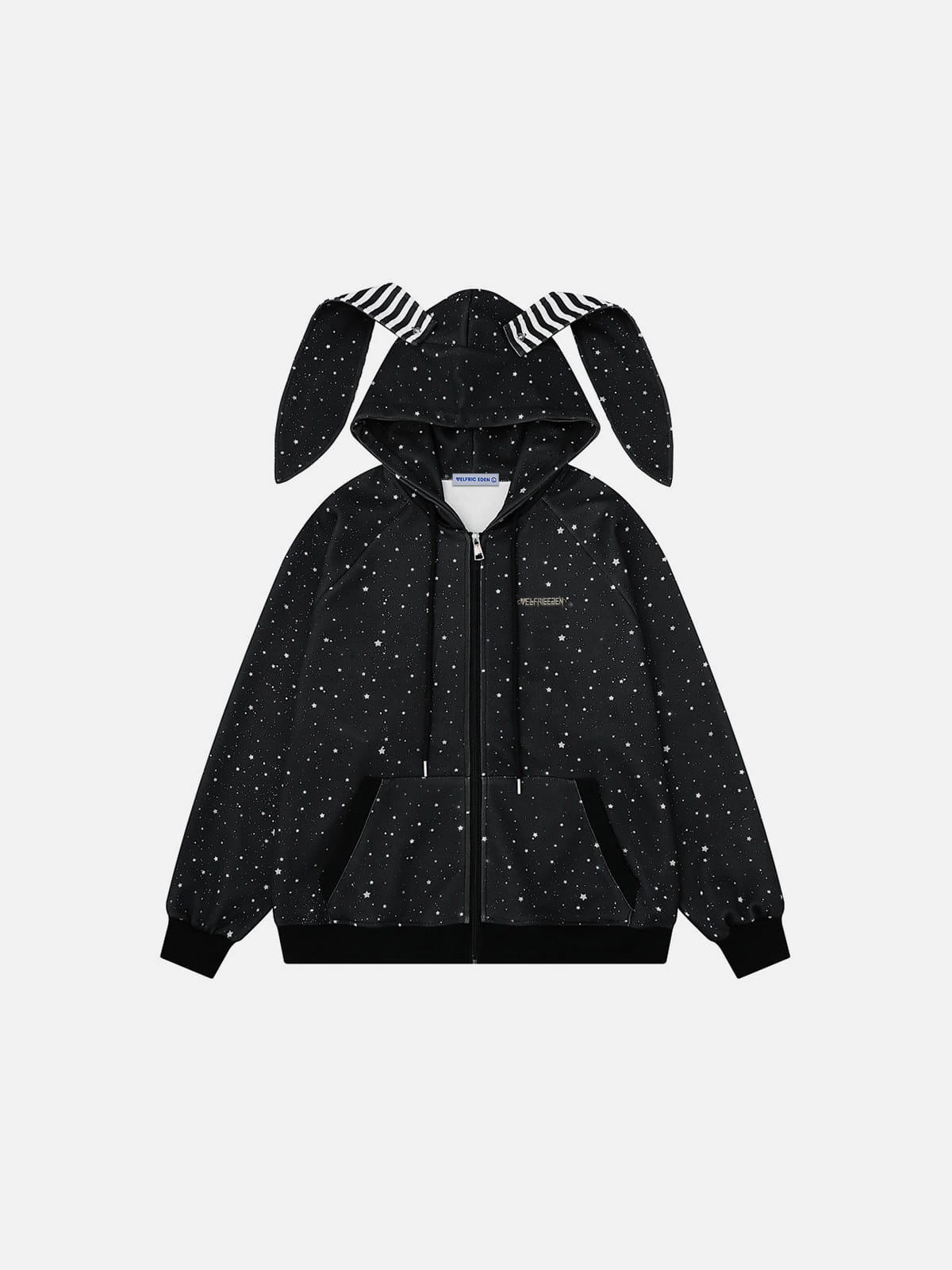 Aelfric Eden Bunny Ear Zip Up Hoodie