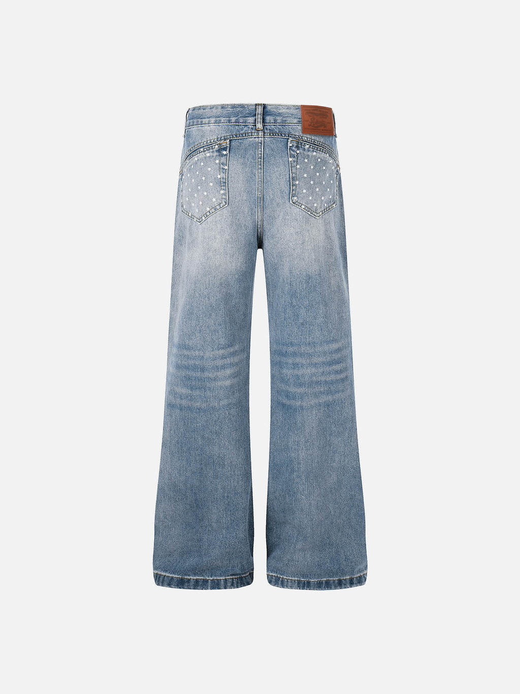 Aelfric Eden Star Print Washed Jeans