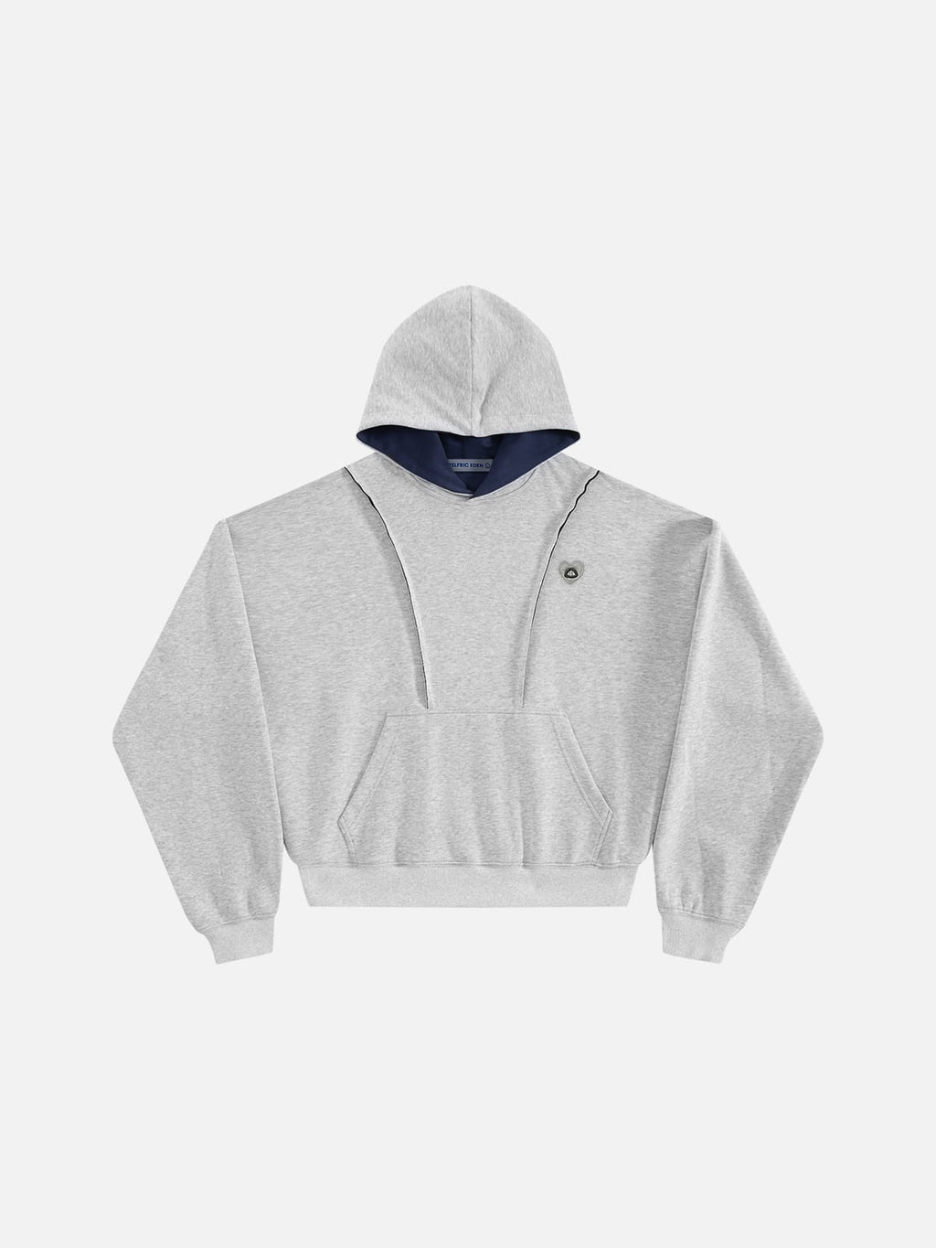 Aelfric Eden Boxy Panel Pullover Hoodie