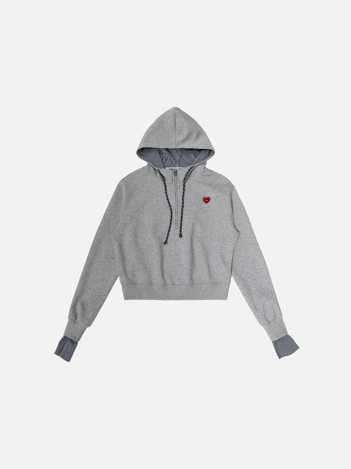 Aelfric Eden Layered Half Zip Pullover Hoodie