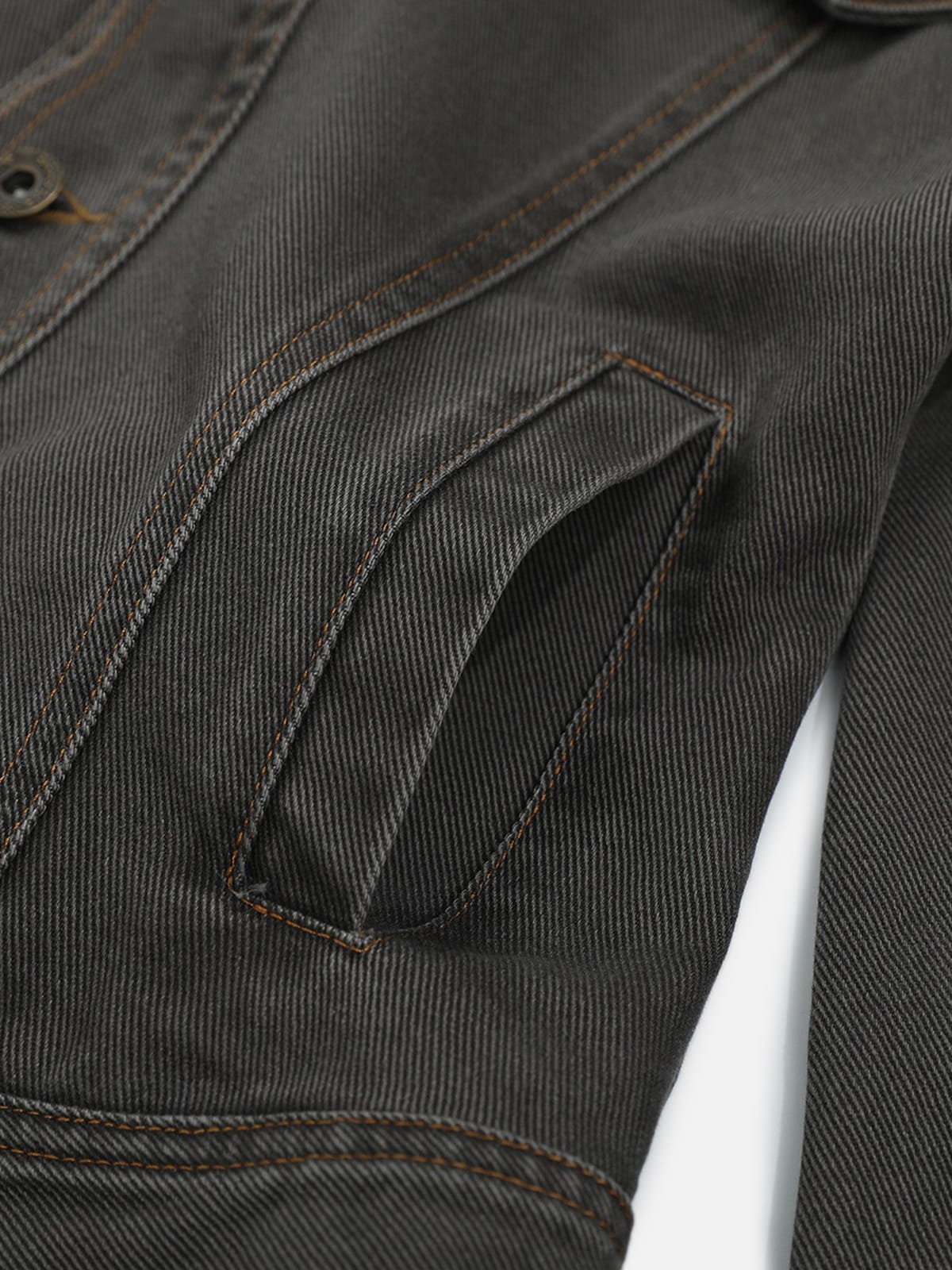 Aelfric Eden Stand Collar Denim Jacket