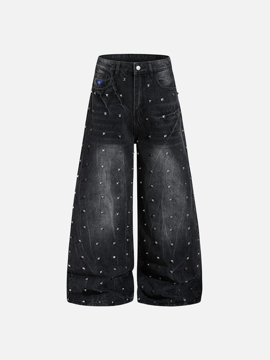 Aelfric Eden Studded Washed Jeans