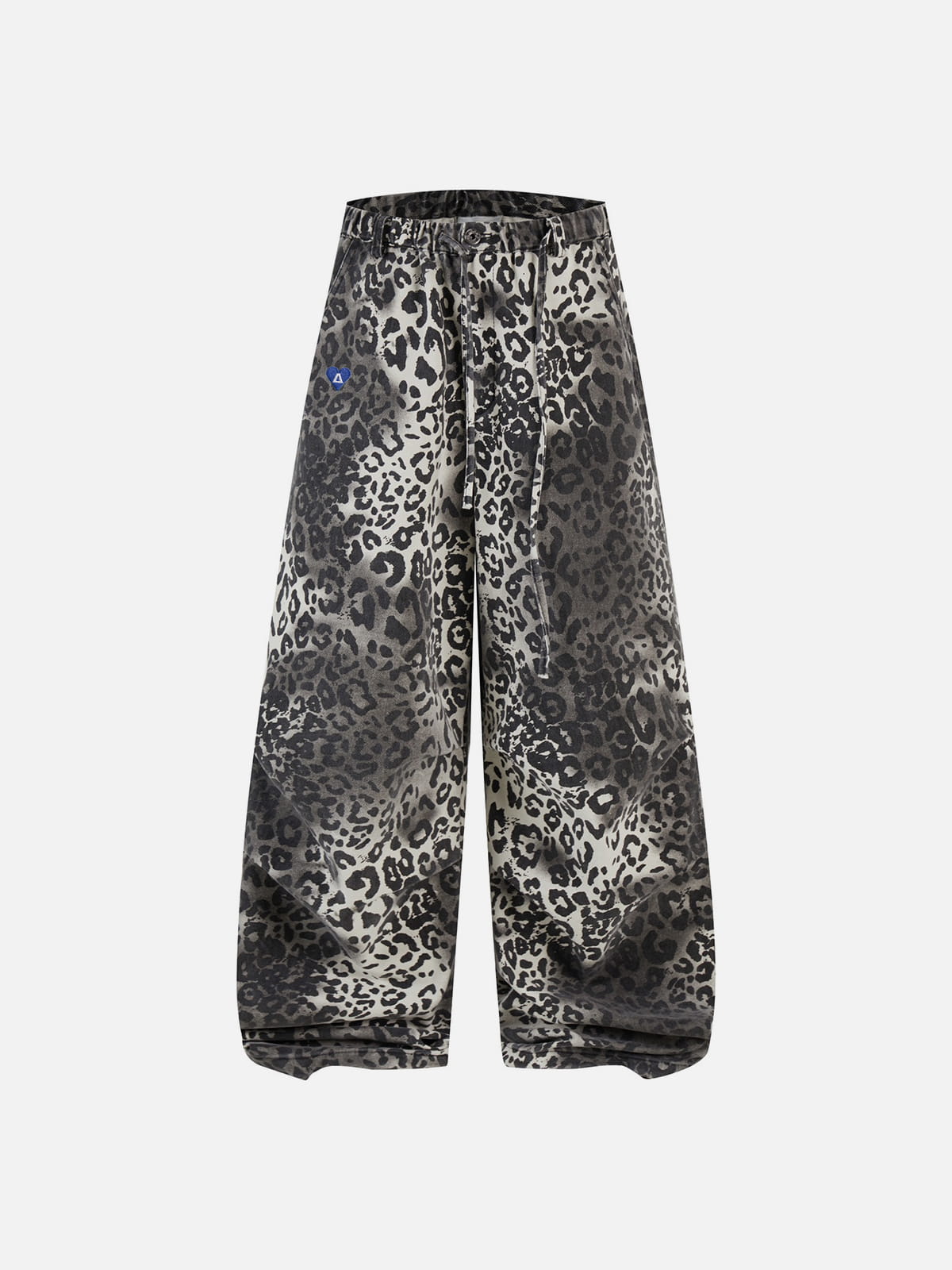 Aelfric Eden Leopard Baggy Barrel Jeans