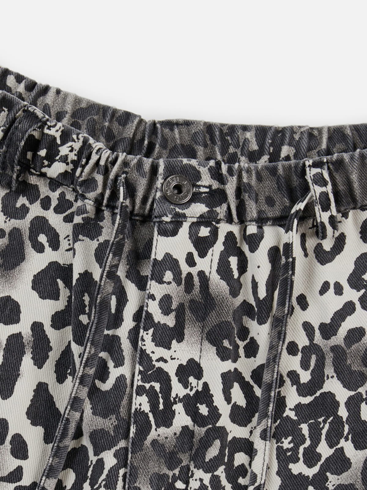 Aelfric Eden Leopard Baggy Barrel Jeans