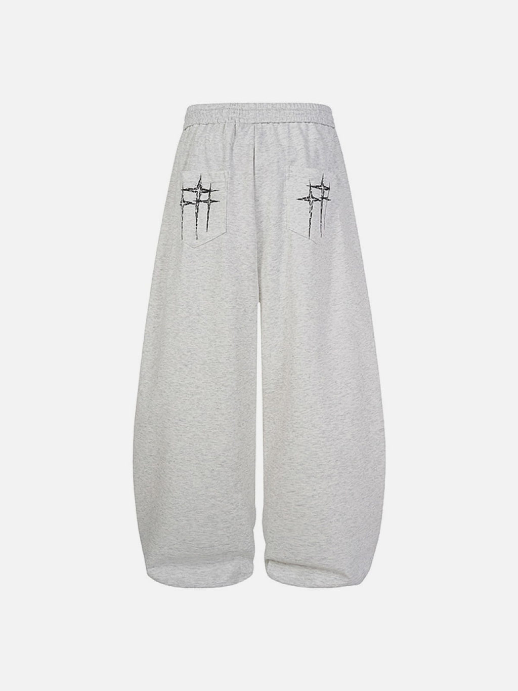 Aelfric Eden Cross Print Baggy Sweatpants