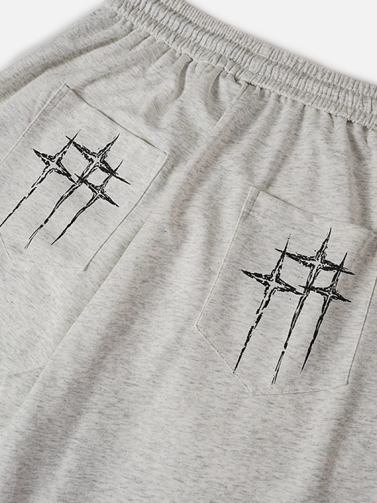 Aelfric Eden Cross Print Baggy Sweatpants