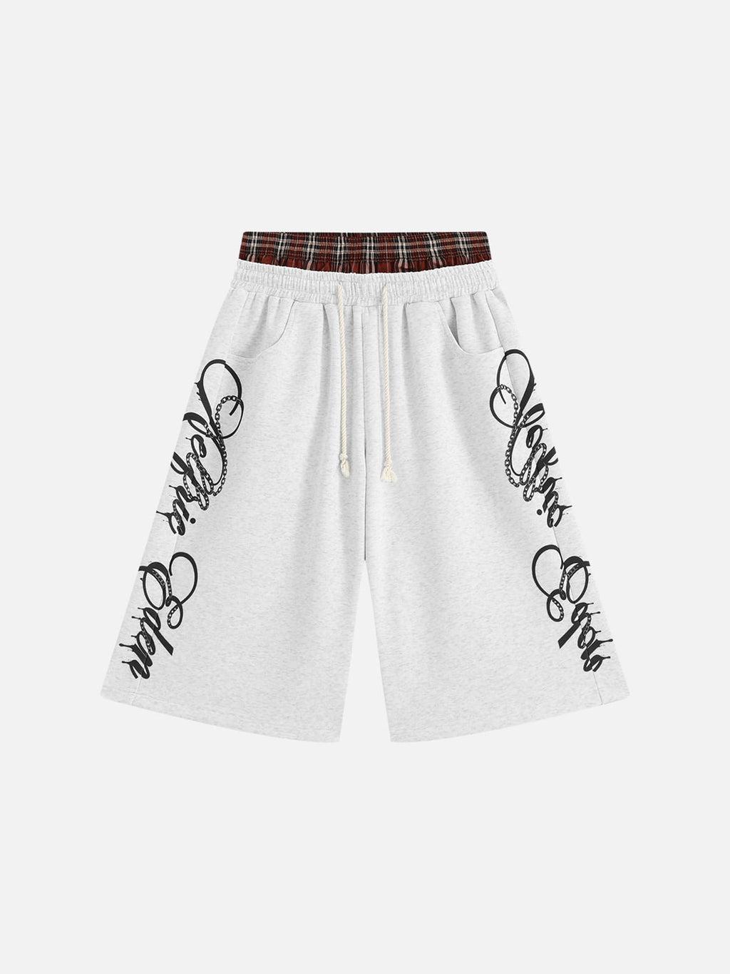 Aelfric Eden Double Waist Script Longline Shorts
