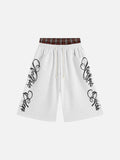 Aelfric Eden Double Waist Script Longline Shorts