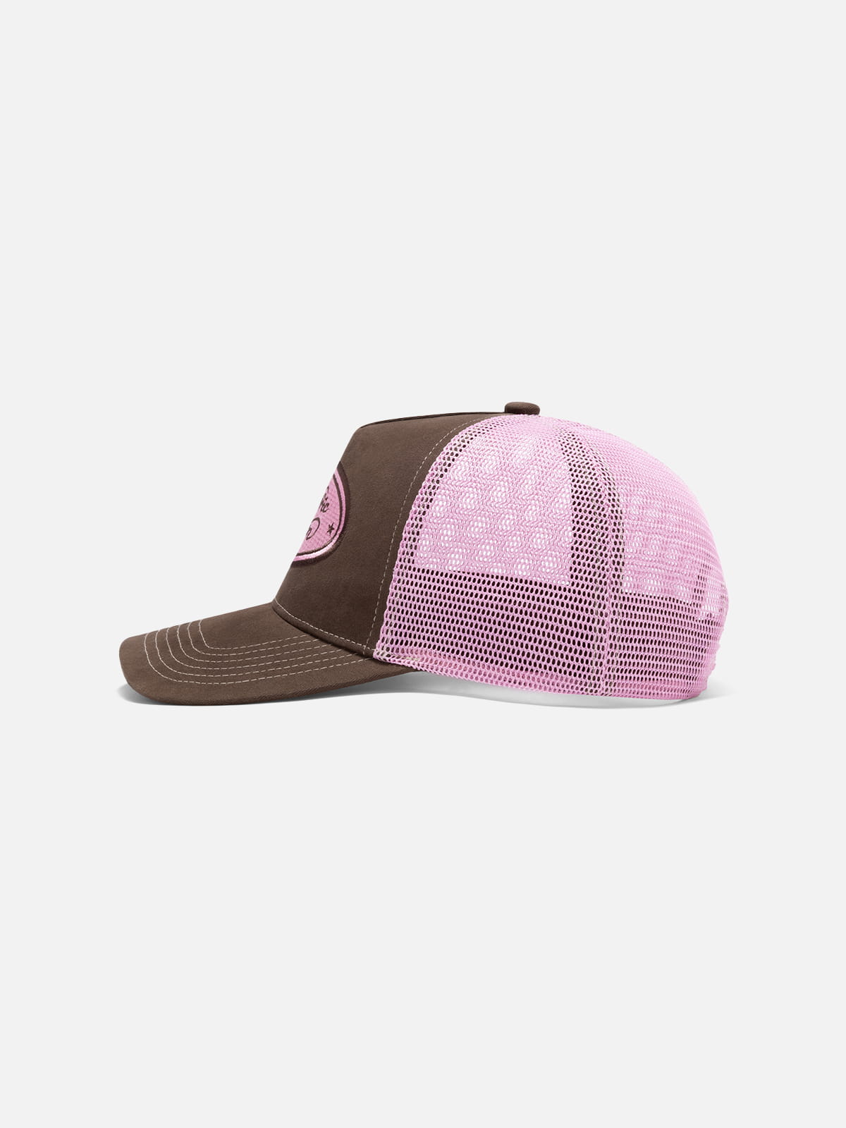 Embroidered Patch Mesh Cap