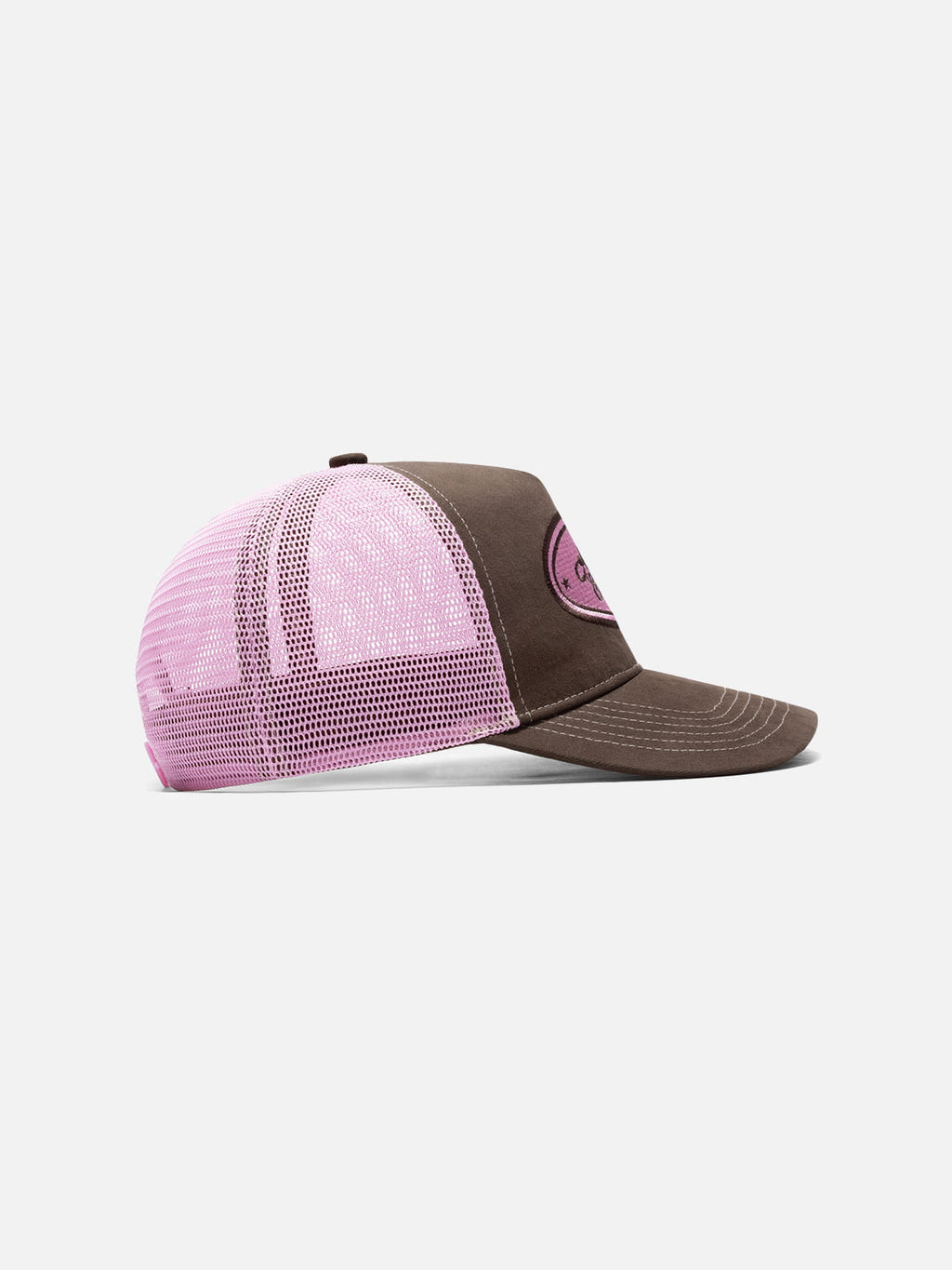 Embroidered Patch Mesh Cap