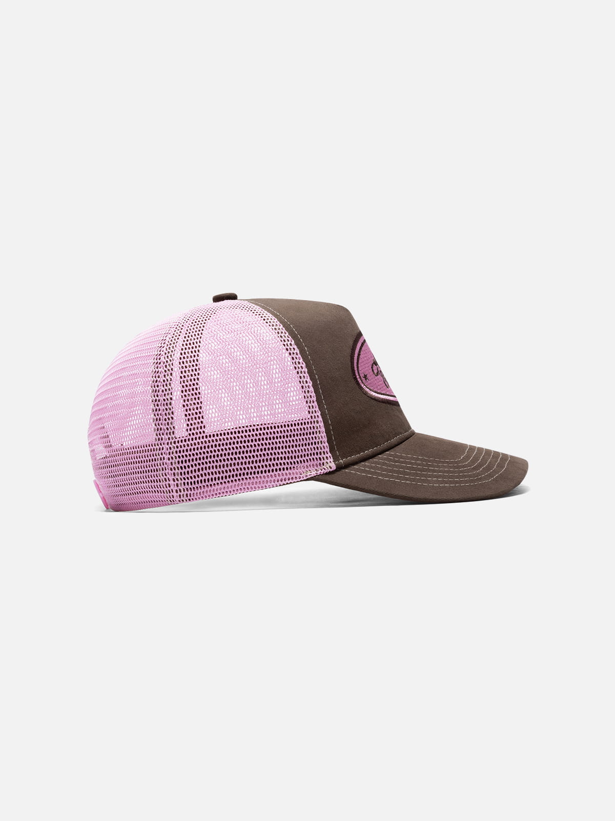 Embroidered Patch Mesh Cap