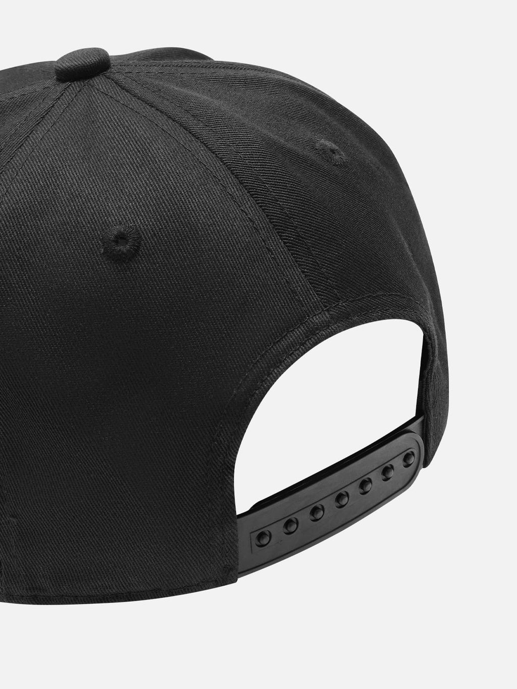 Cross Embroidered Structured Snapback Cap