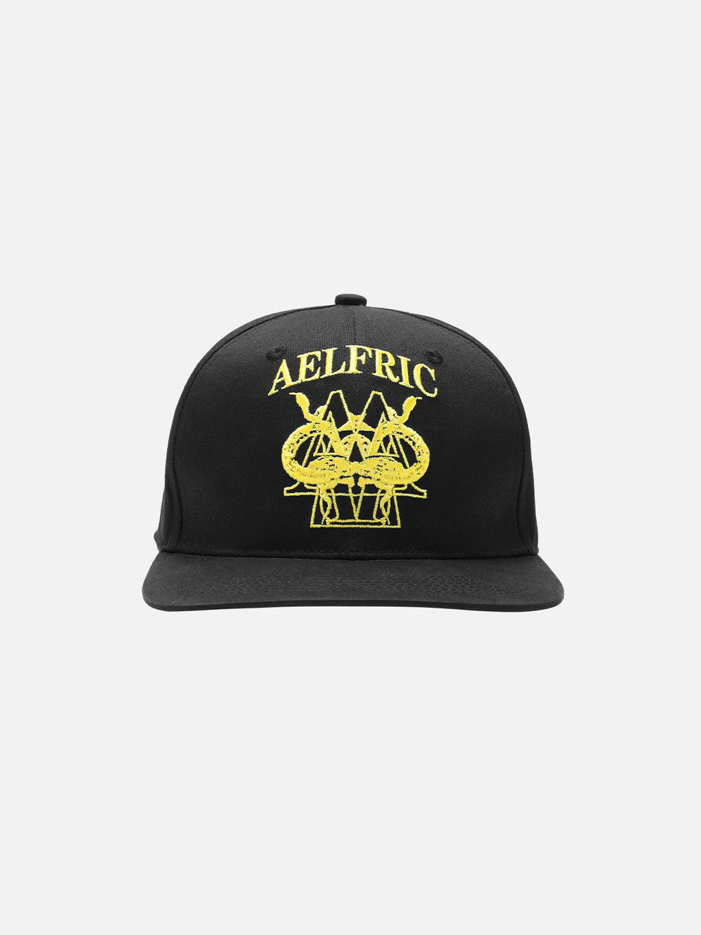 Embroidered Structured Snapback Cap