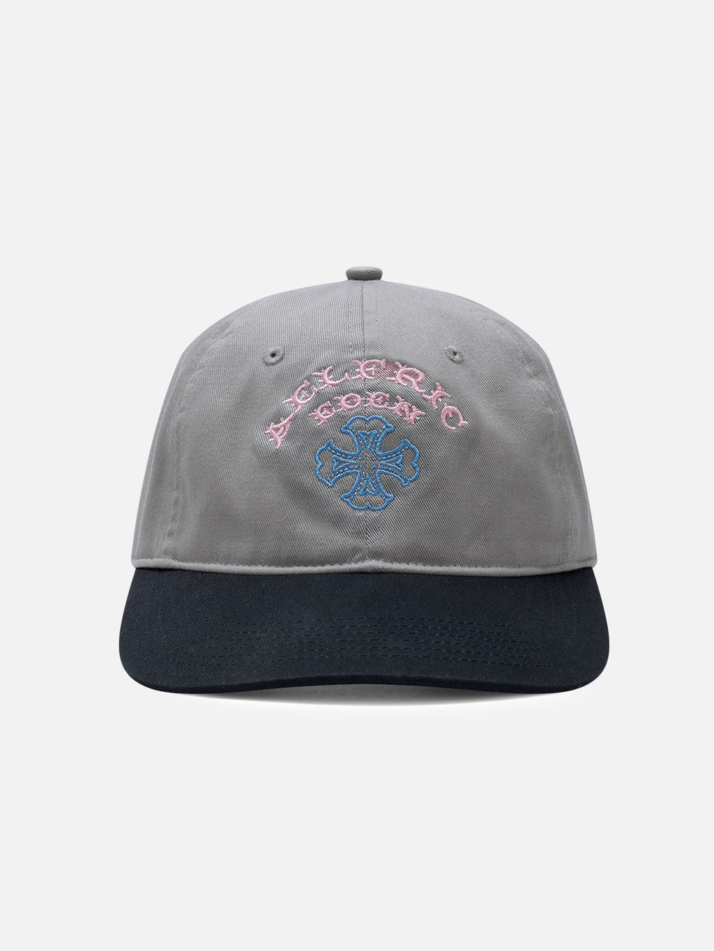 Colorblock Embroidered Structured Baseball Cap