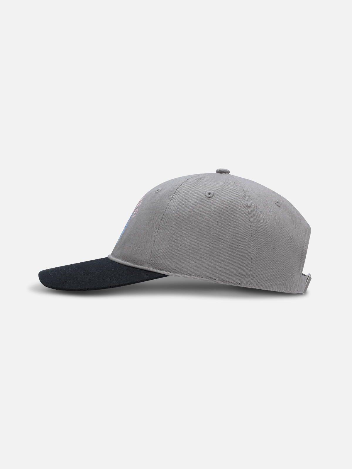 Colorblock Embroidered Structured Baseball Cap