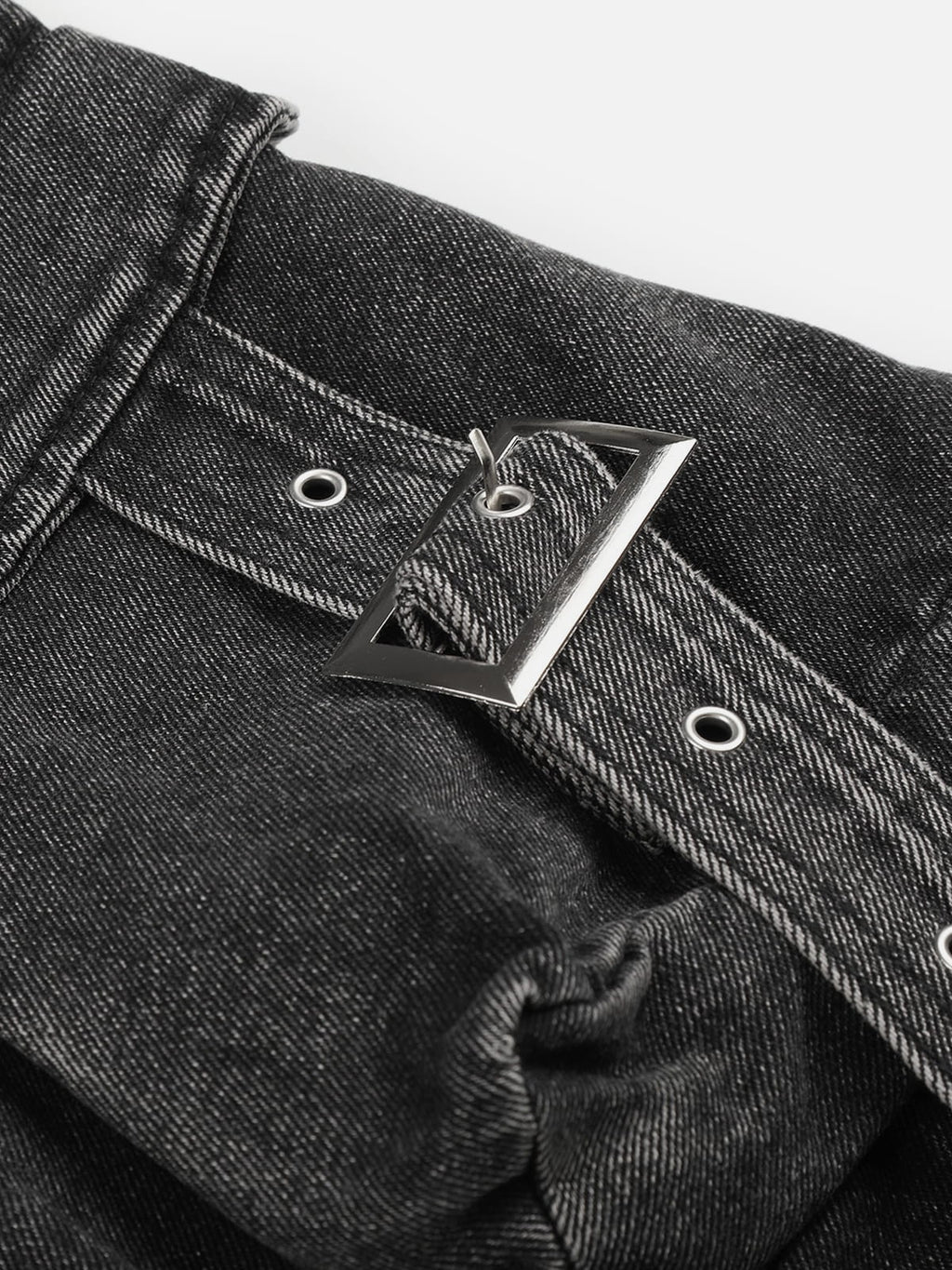 Aelfric Eden Distressed Strap Longline Jorts