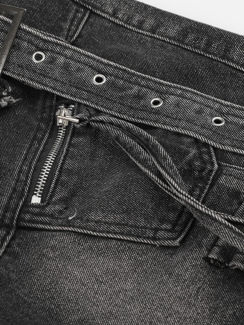 Aelfric Eden Distressed Strap Longline Jorts