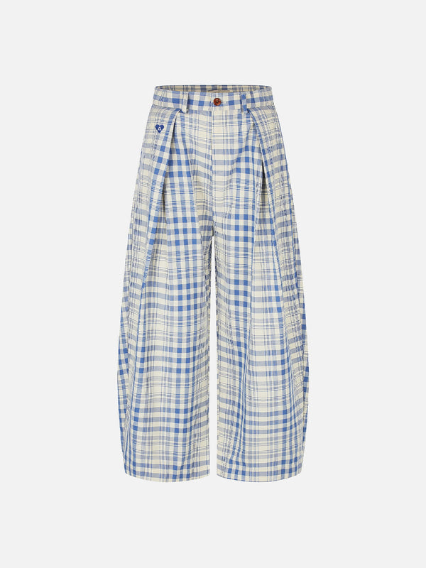 [Pre-Order] Aelfric Eden Plaid Baggy Barrel Pants