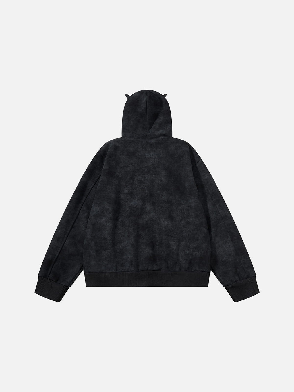 Aelfric Eden Cartoon Embroidered Zip Up Hoodie