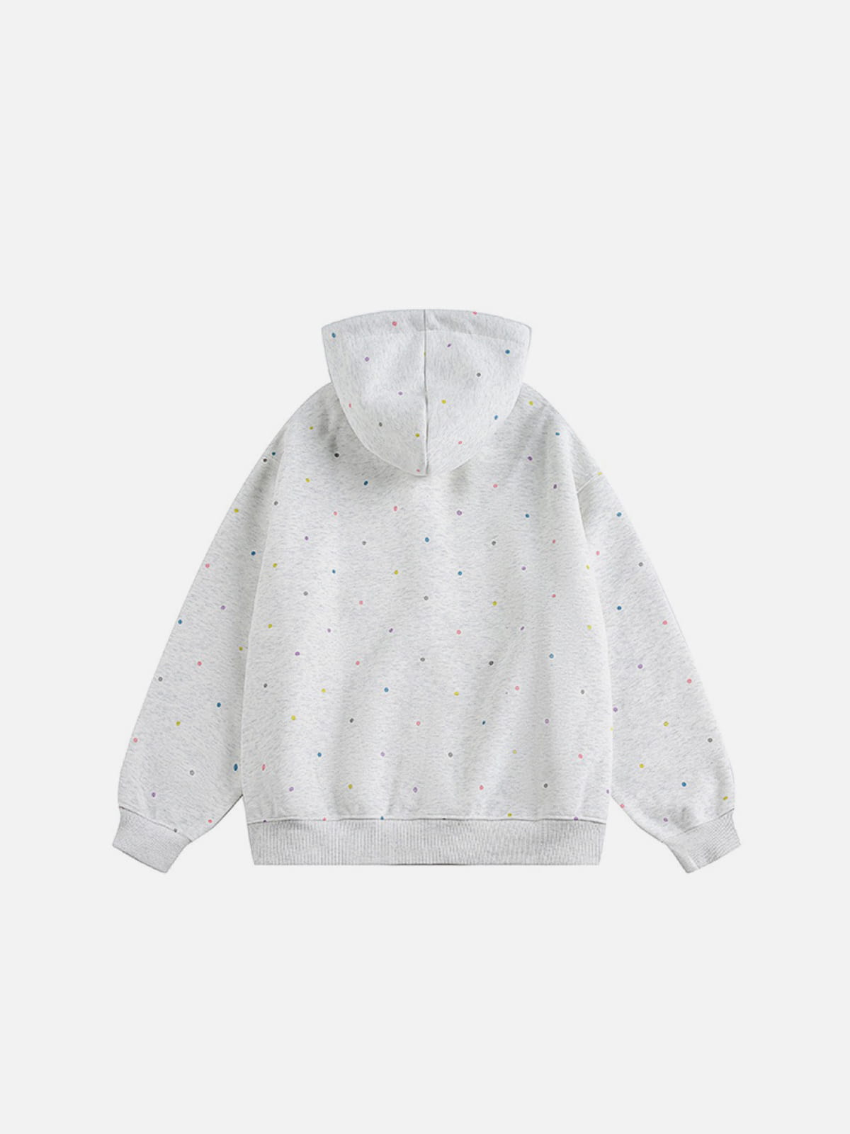 Aelfric Eden Colorful Polka Dot Zip Up Hoodie
