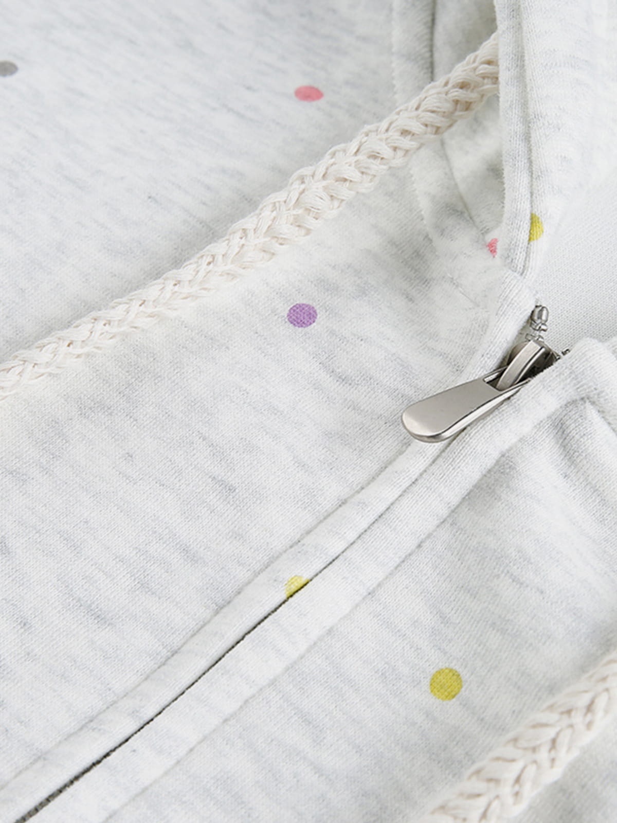 Aelfric Eden Colorful Polka Dot Zip Up Hoodie