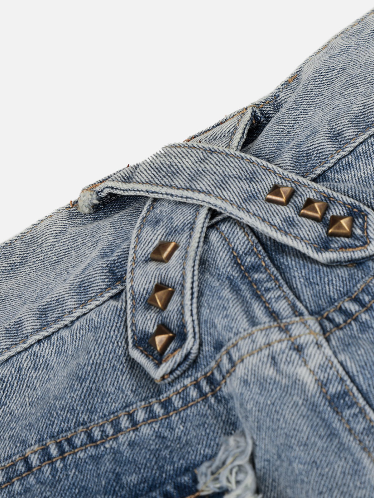 Aelfric Eden Washed Frayed Jeans