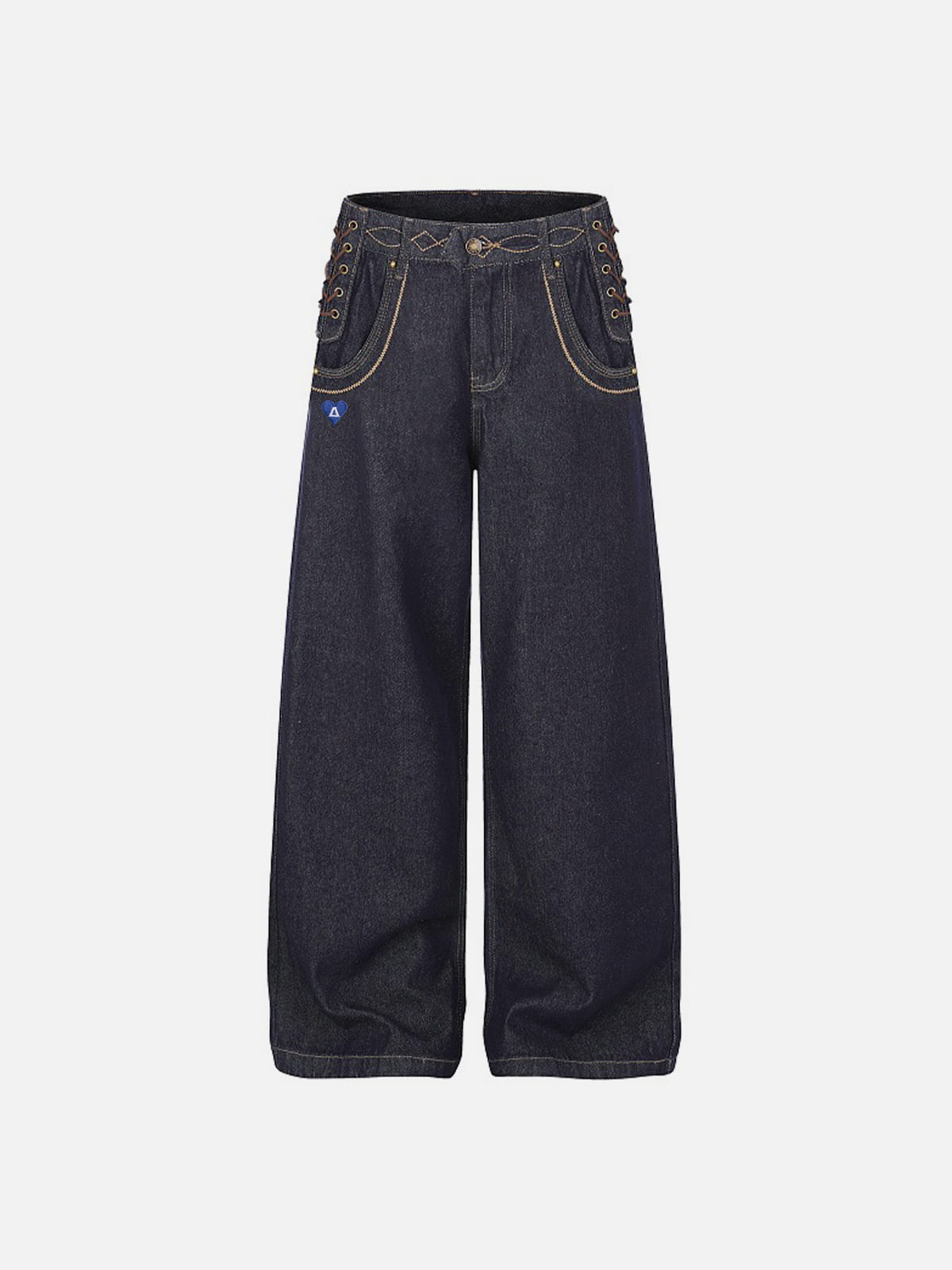 Aelfric Eden Lace-Up Jeans