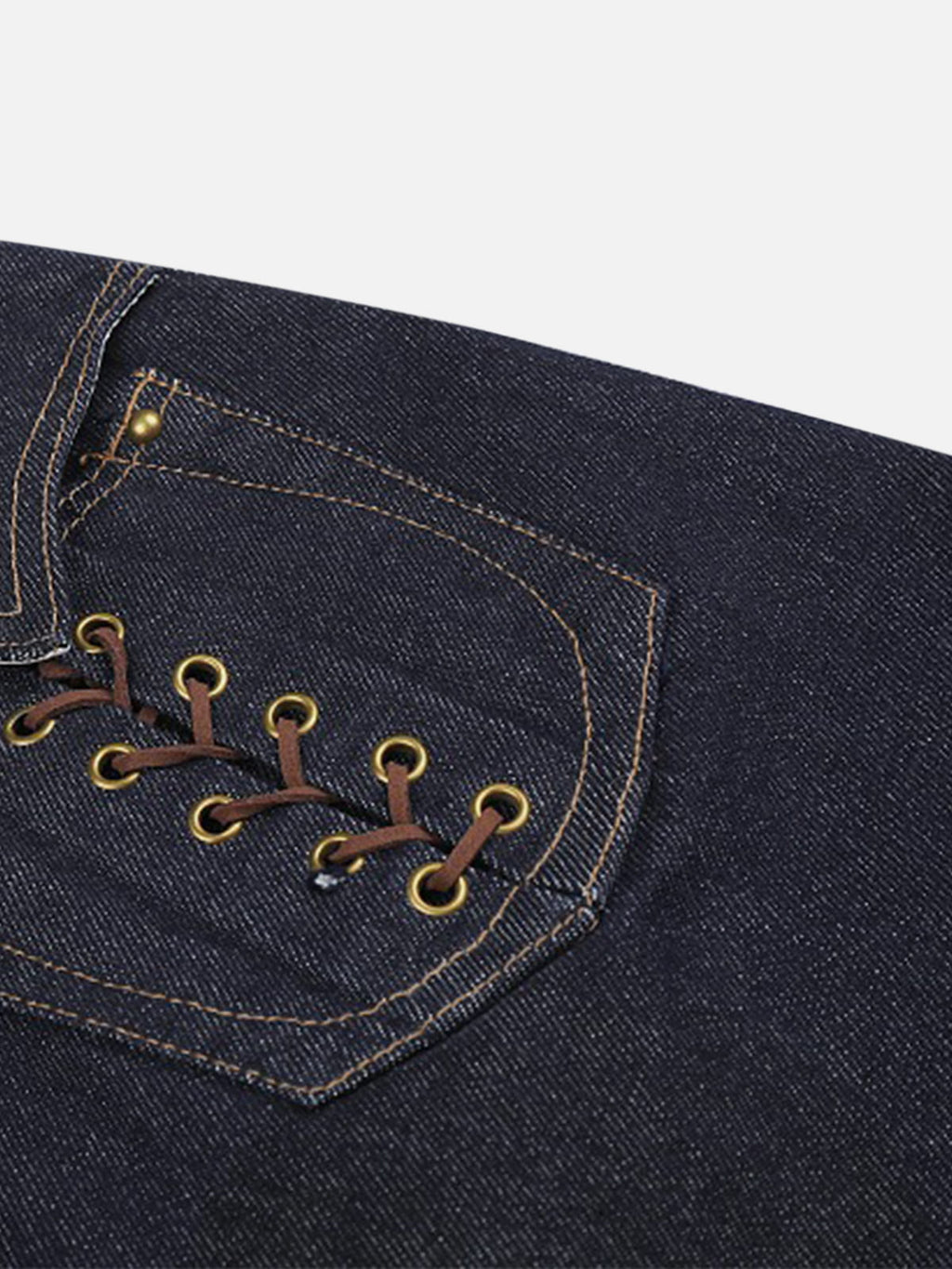 Aelfric Eden Lace-Up Jeans