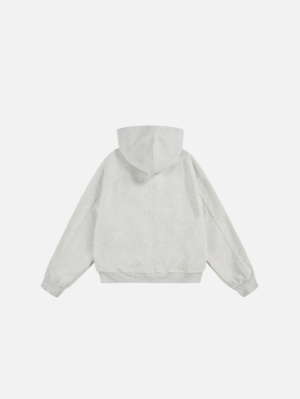 Aelfric Eden Boxy Curved Zip Up Hoodie