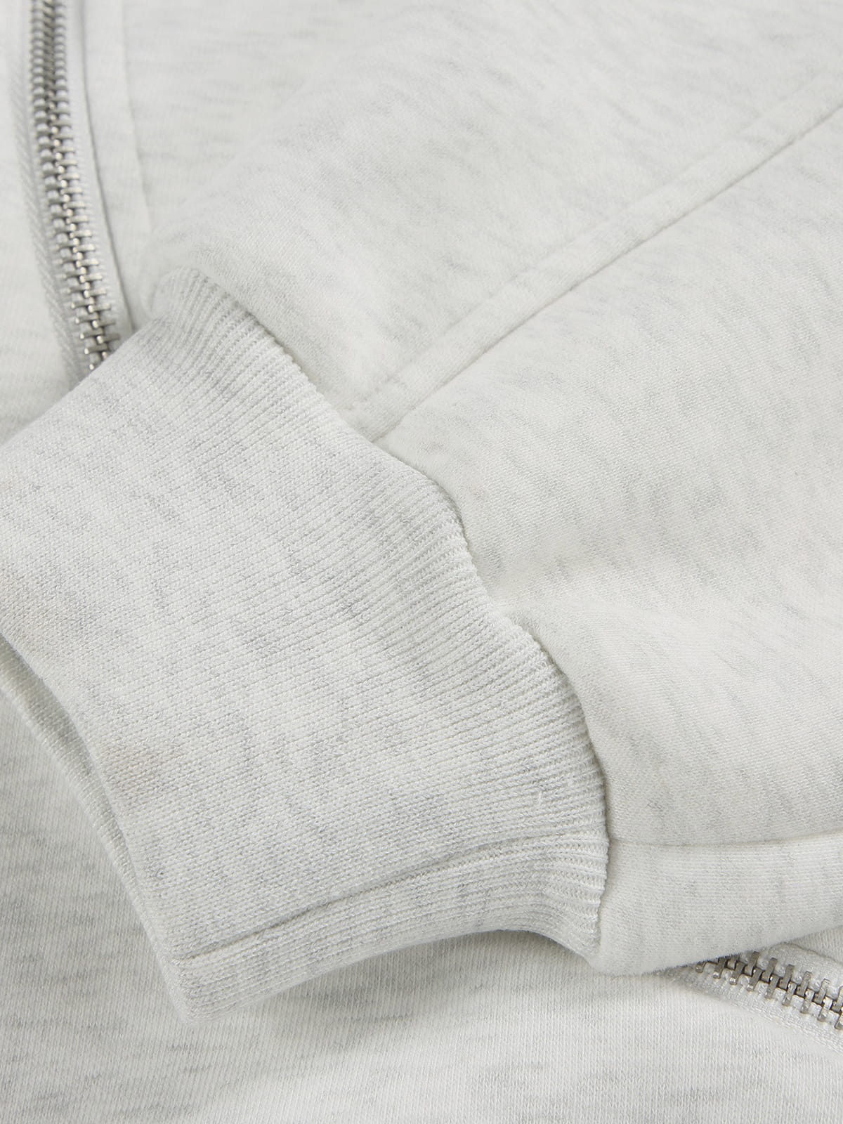 Aelfric Eden Boxy Curved Zip Up Hoodie