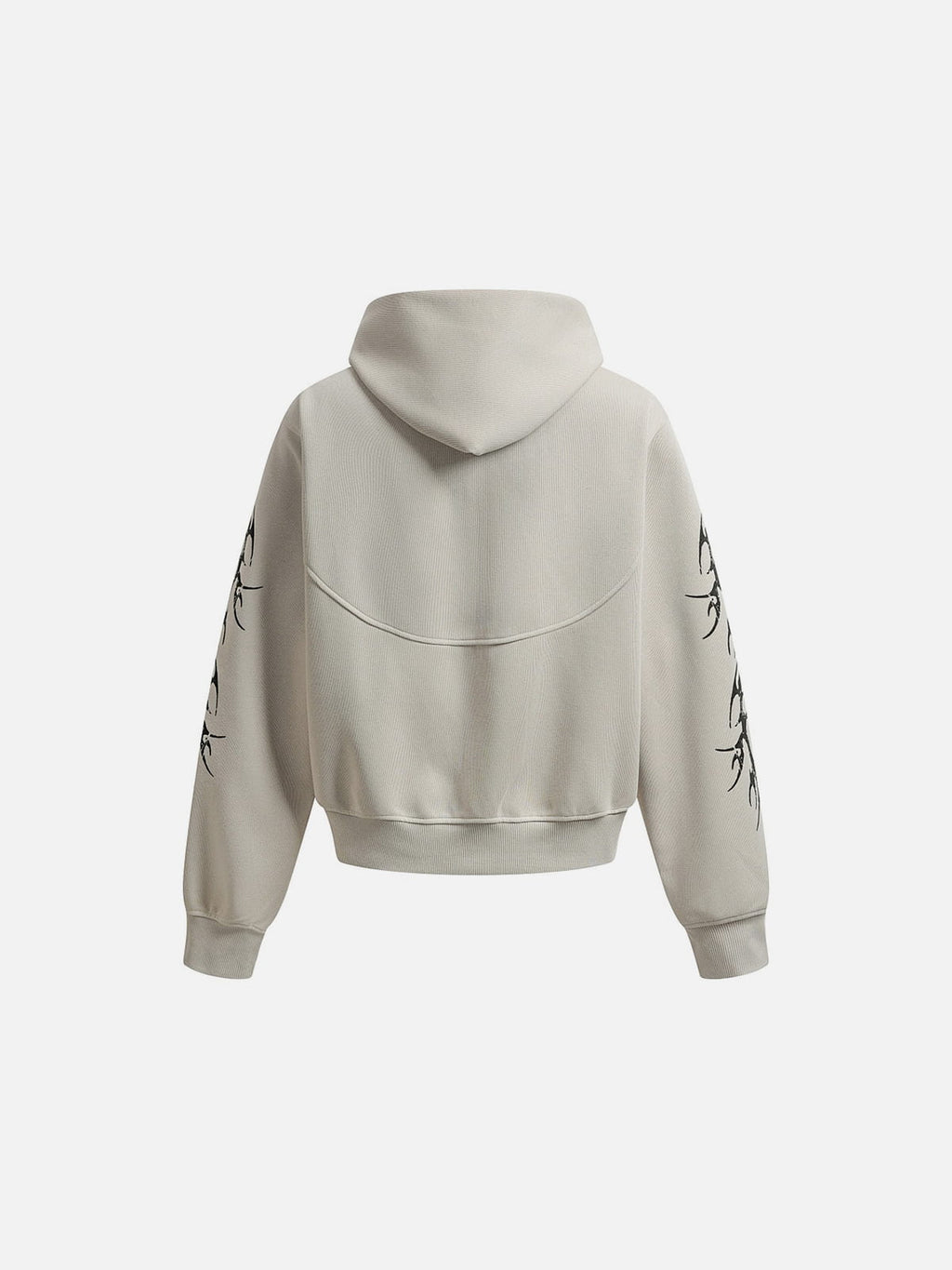Aelfric Eden Thorn Print Zip Up Hoodie