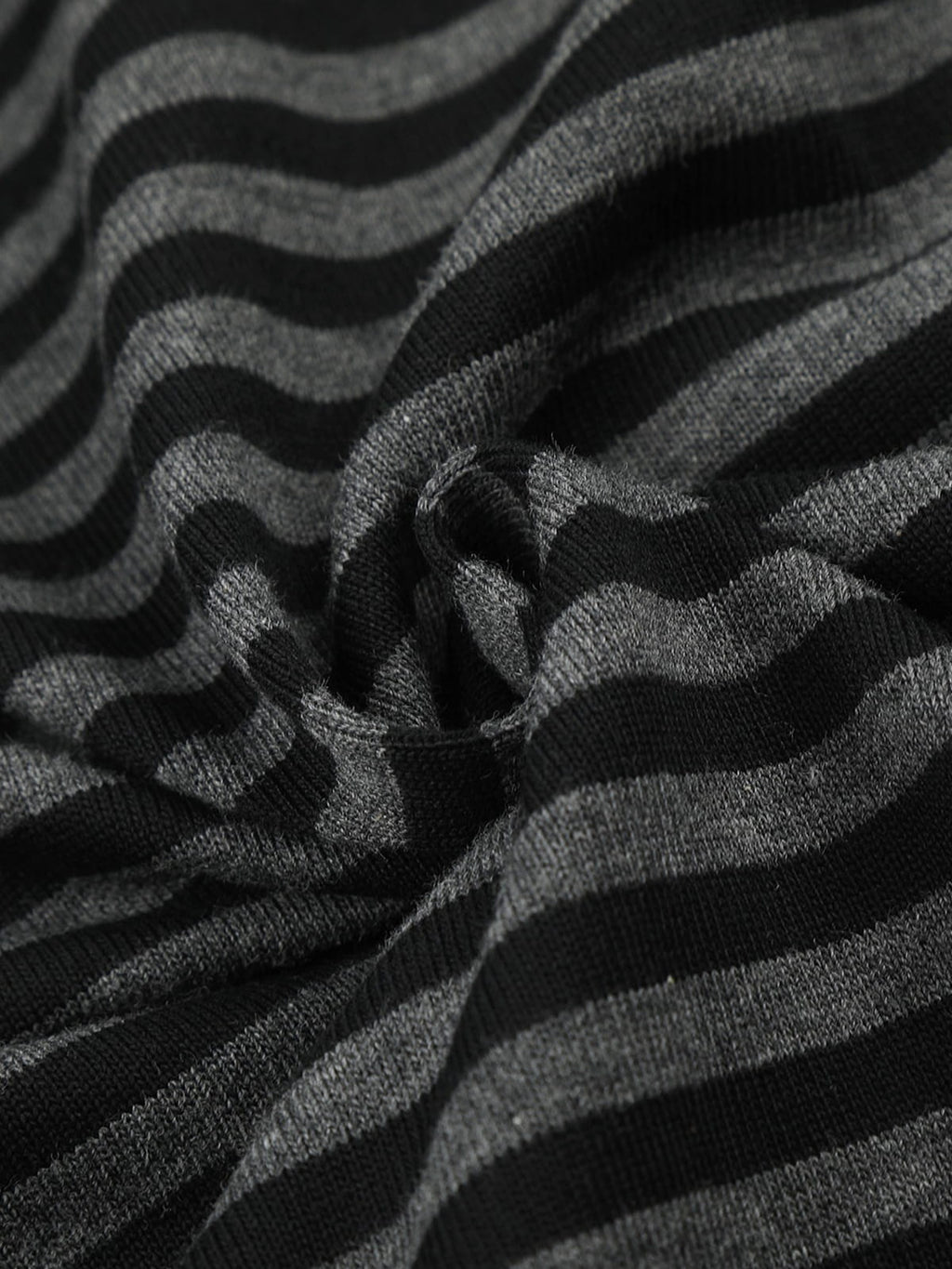 Aelfric Eden Boxy Stripe Button Zip Up Hoodie