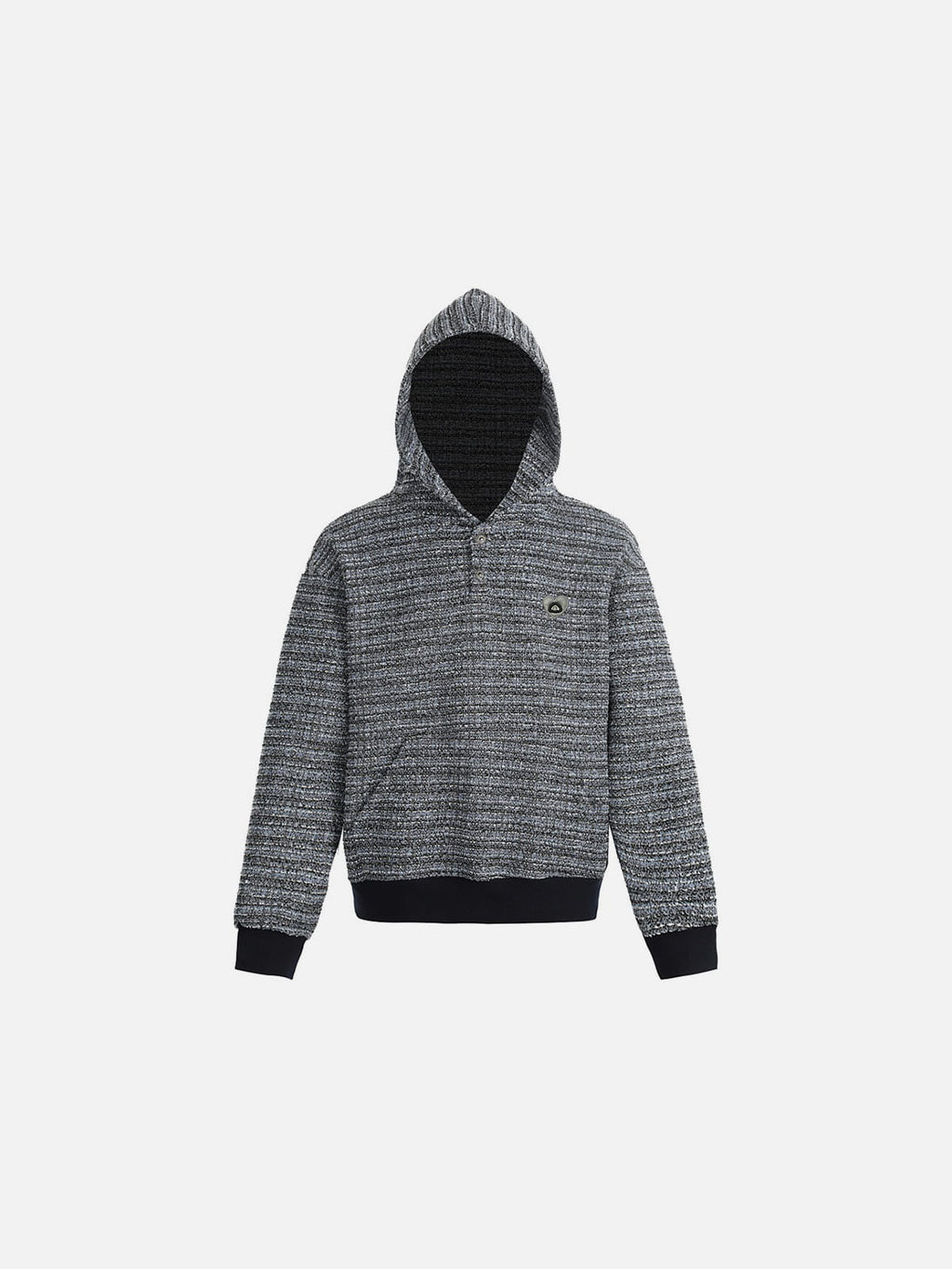 Aelfric Eden Textured Knit Pullover Hoodie