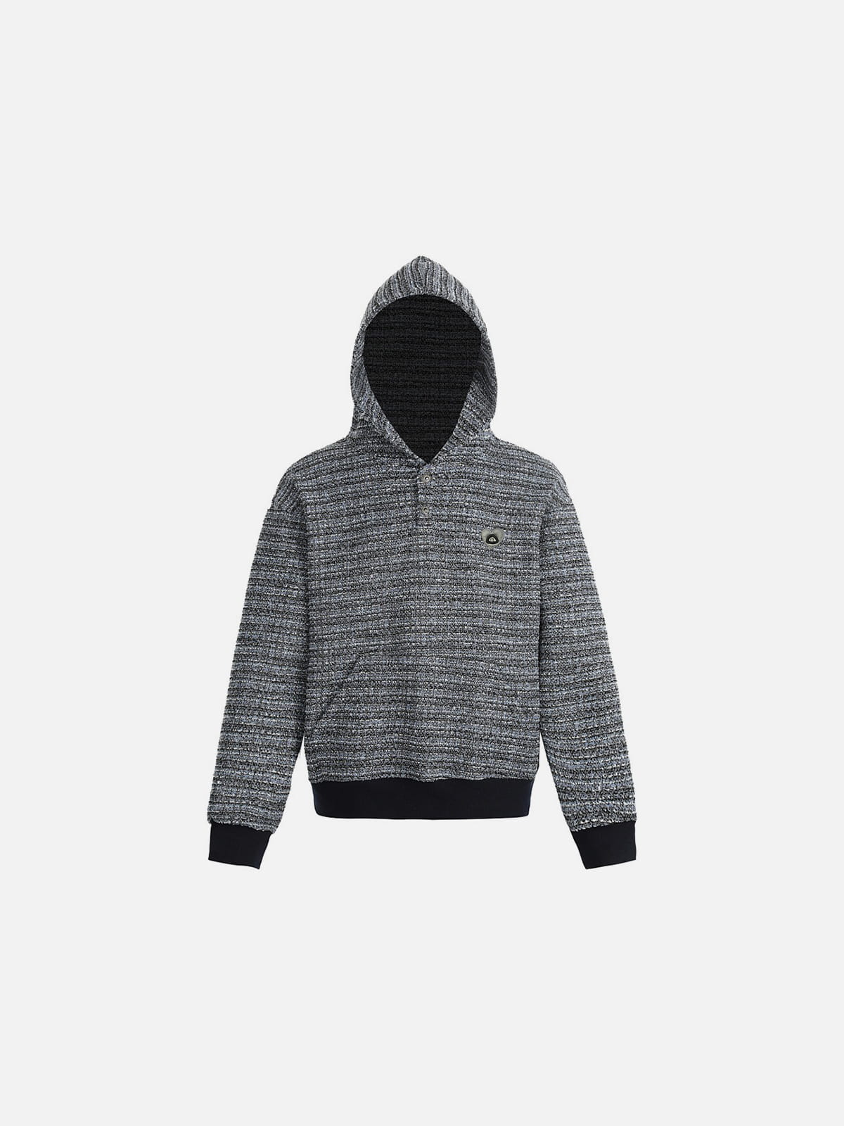 Aelfric Eden Textured Knit Pullover Hoodie