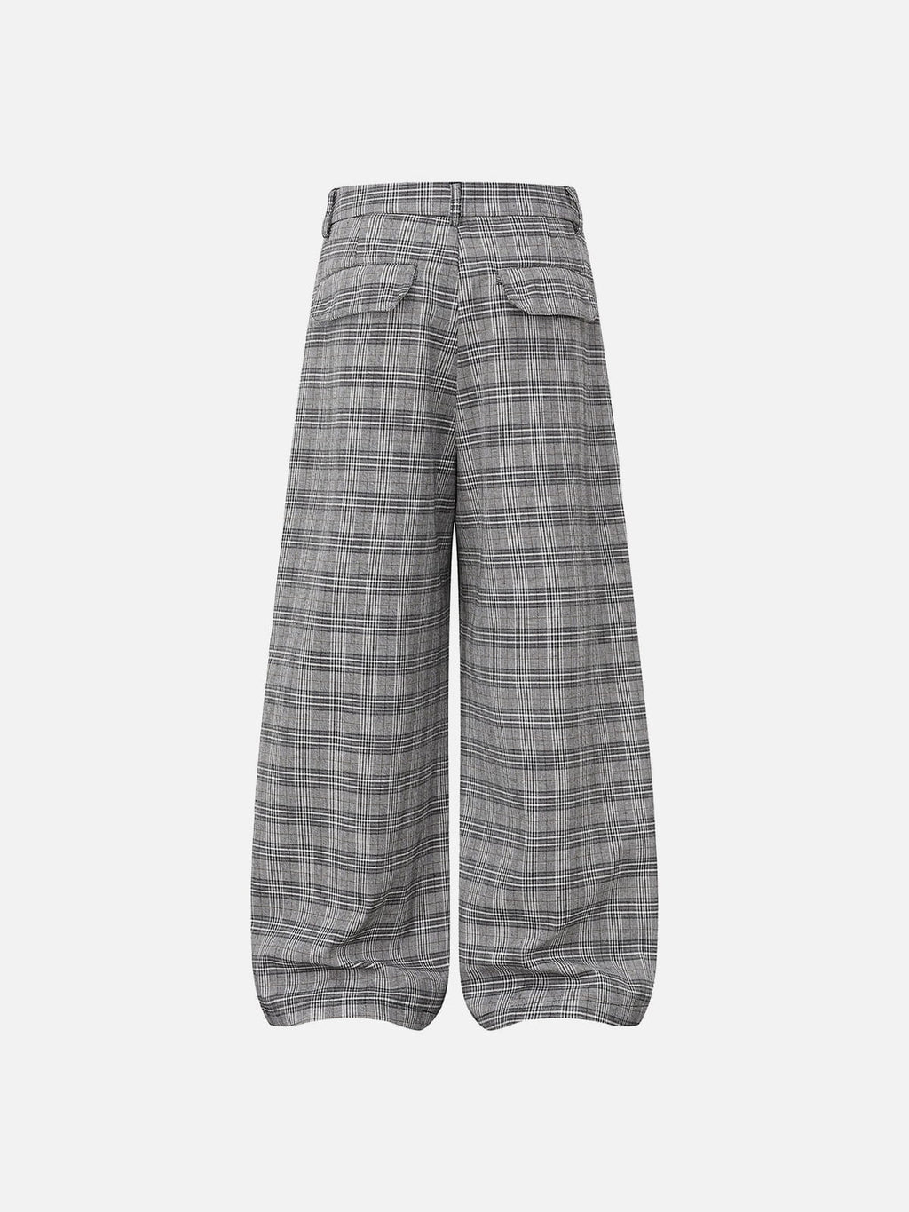 Aelfric Eden Plaid Pleated Baggy Pants