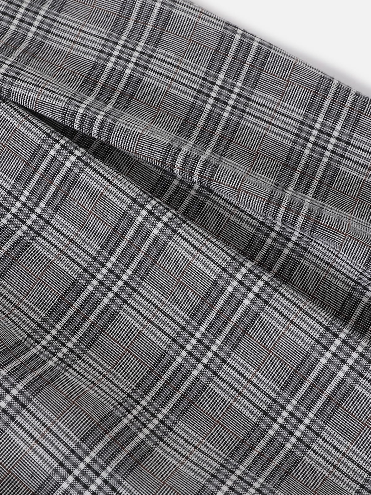 Aelfric Eden Plaid Pleated Baggy Pants