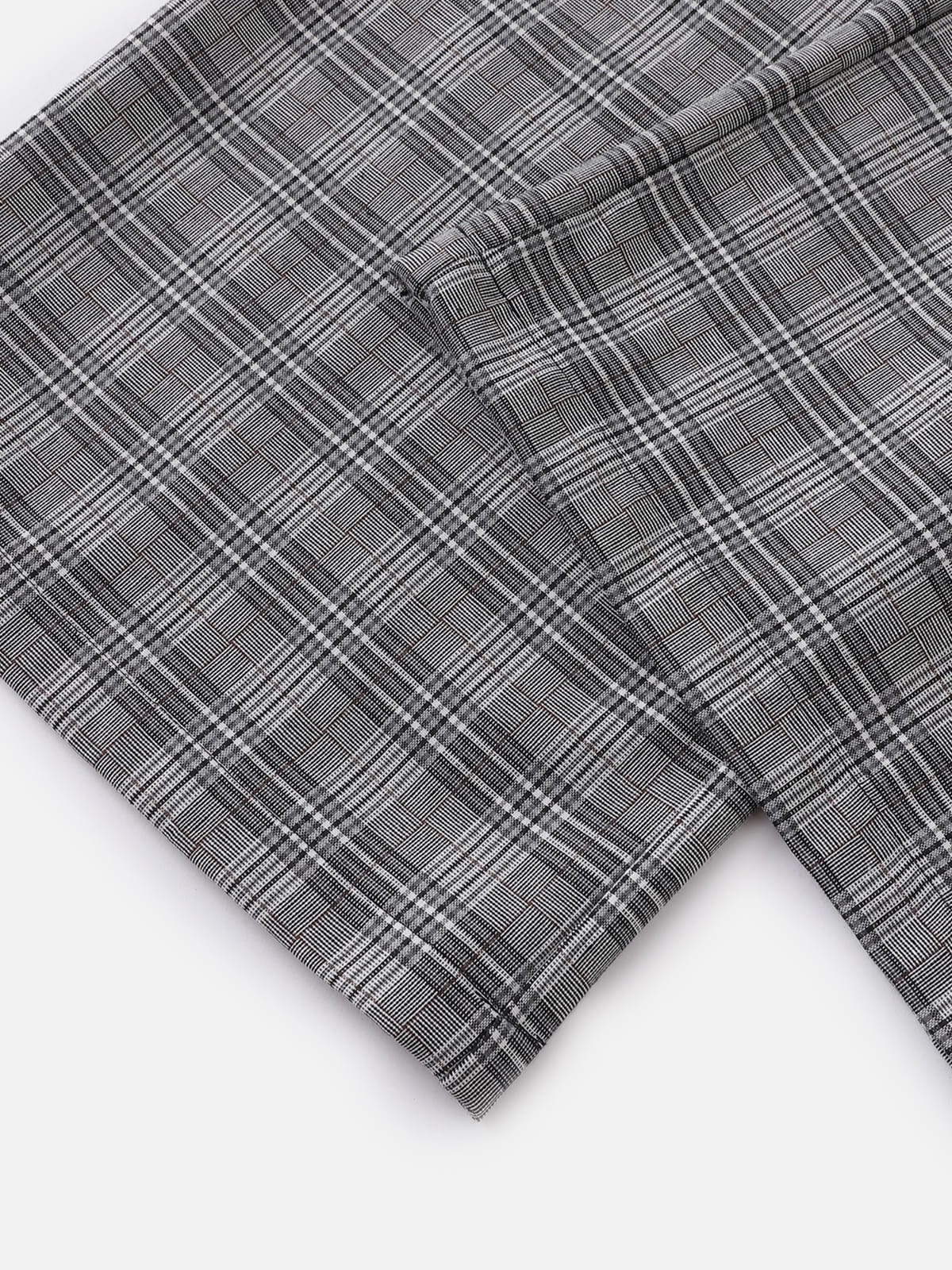 Aelfric Eden Plaid Pleated Baggy Pants