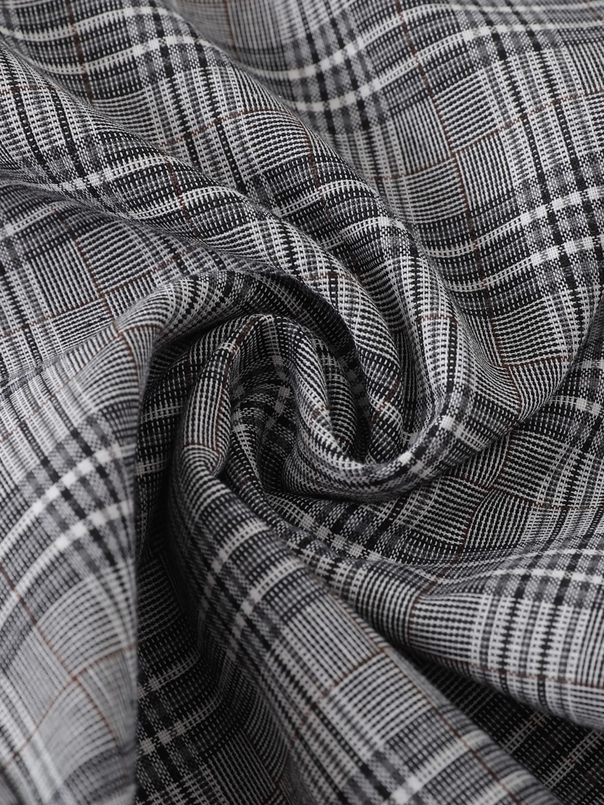 Aelfric Eden Plaid Pleated Baggy Pants