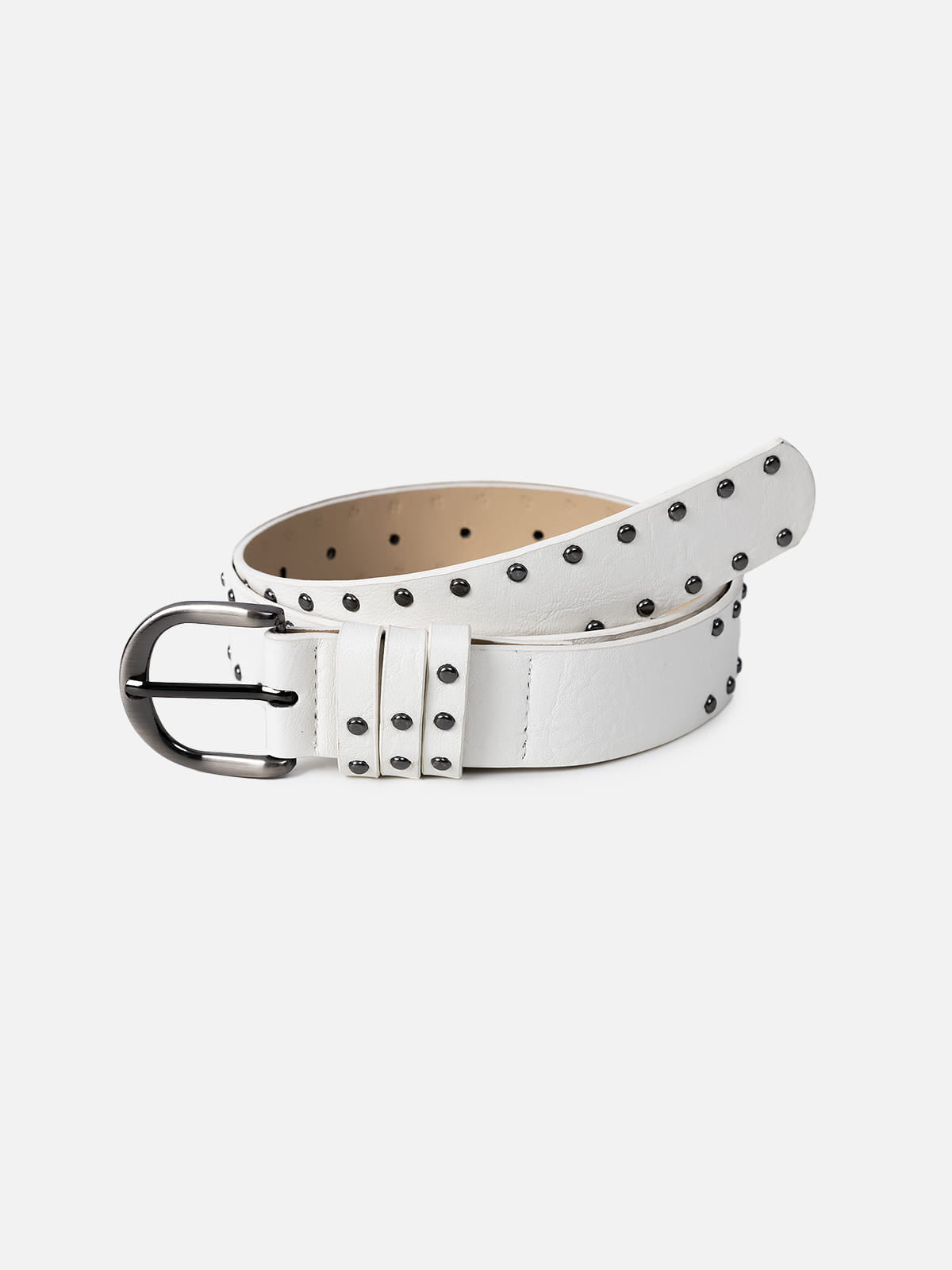 Studded Buckle Belt